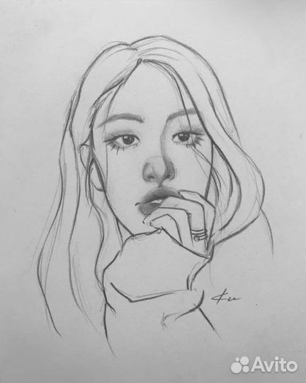 Портрет по фото, рисунок на заказ