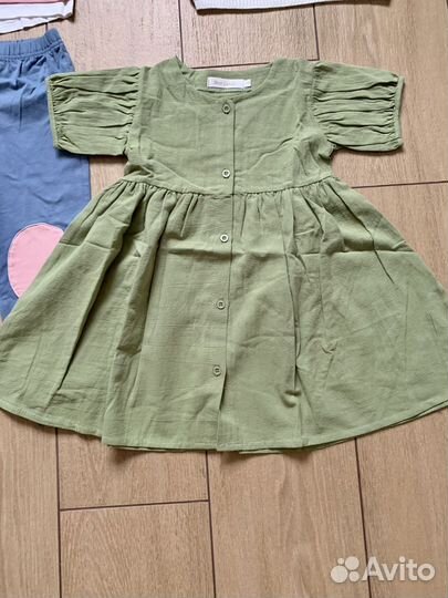 Пакет вещей на девочку 104 110