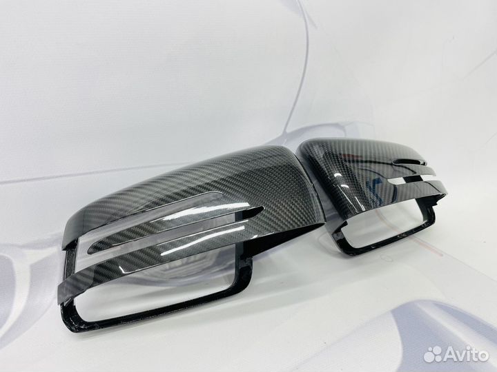 Накладки зеркал Mercedes W176 W117 W207 Карбон