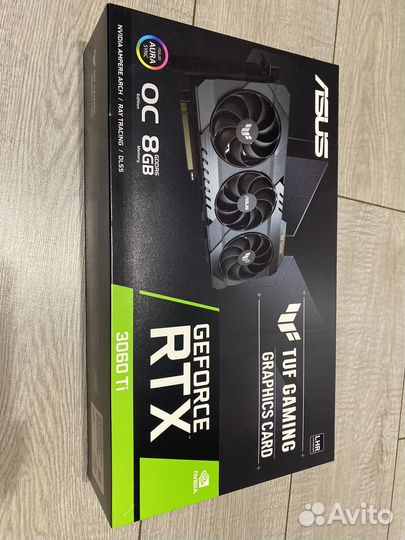 Видеокарта Asus Tuf Gaming rtx 3060ti