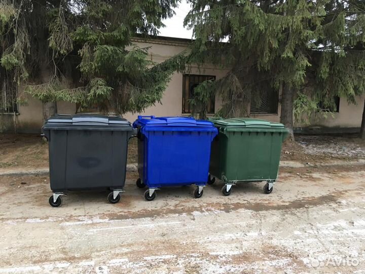 Контейнер для мусора и рсо 1100 л