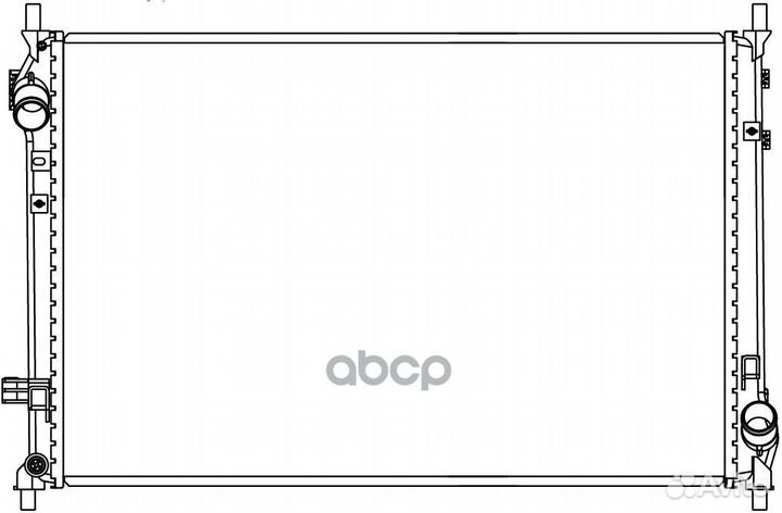 Радиатор охлаждения для а/м Changan UNI-V (22)