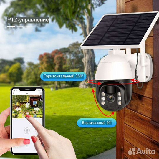 Новая iP солнечная видеокамера