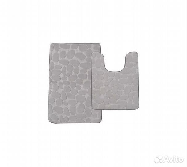 Набор ковриков для ванной и туалета с эффектом пам