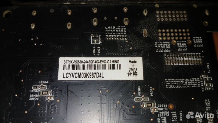 Asus Strix RX-580 2048SP 8Gb