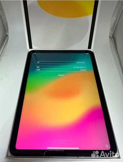 iPad 10, 64 гб, Wi-Fi, 10,9 дюйма, 2022г, серебро