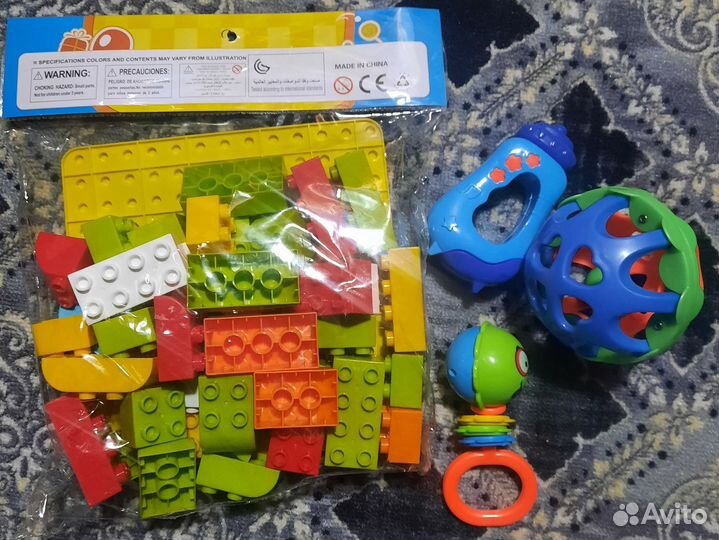 Игрушки, погремушка, инструктор