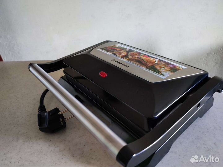 Электрический гриль-пресс brayer BR2003