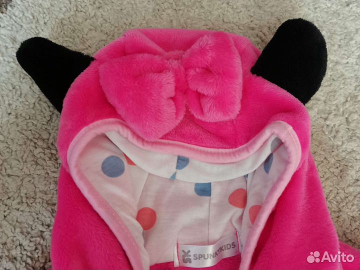 Детский халат на девочку 86-92 размер