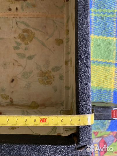 Чемодан ретро винтаж