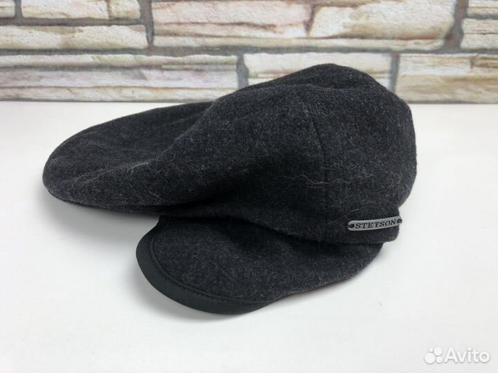 Stetson Мужская Кепка Кепи Жиганка Восьмиклинка