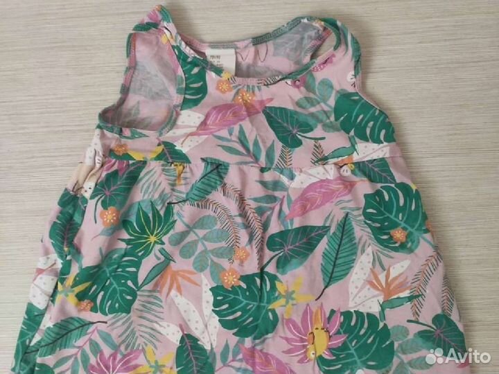Платья h&m 6-9 мес