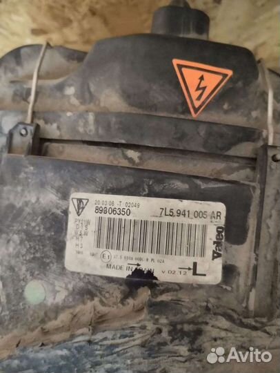 Фара левая porsche cayenne