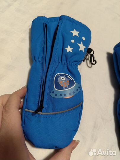 Варежки краги зимние reike 2