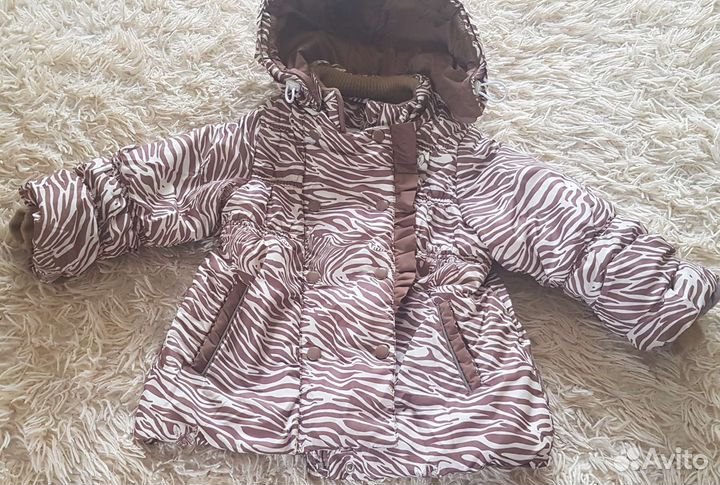 Зимний костюм для девочки