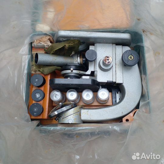 Микроскоп биологический дорожный мбд-1