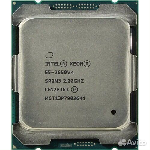 Процессор xeon e5 2650v4 рабочий 12 ядер 24 потока