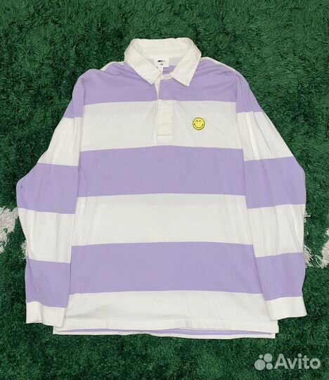 Поло с рукавами H&M x Smiley