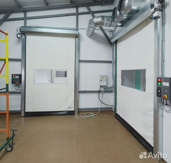 Скоростные рулонные ворота