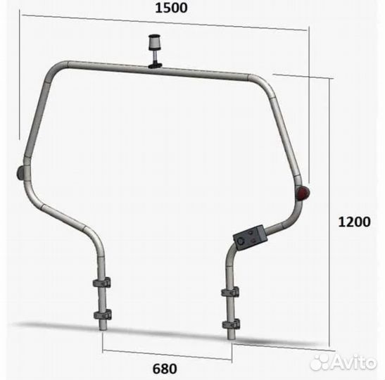 Продаю таргу на лодку