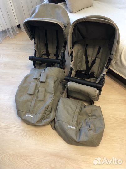 Коляска Emmaljunga Viking Double (2 в 1)