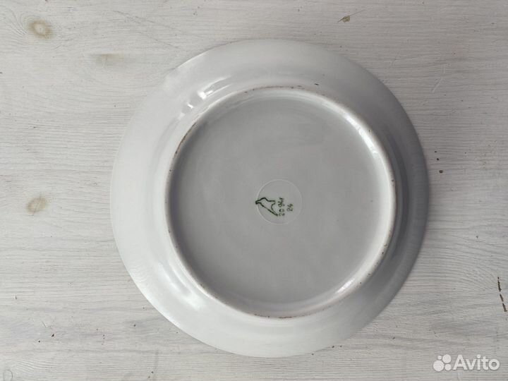 Тарелки Дулево кобальт