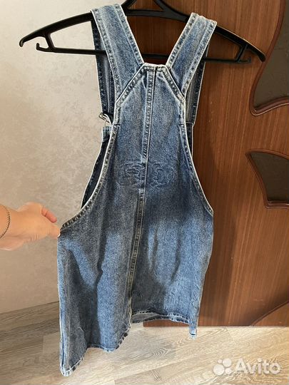 Джинсовый сарафан
