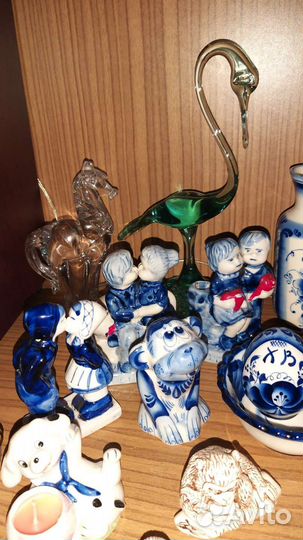 Гжель статуэтки СССР