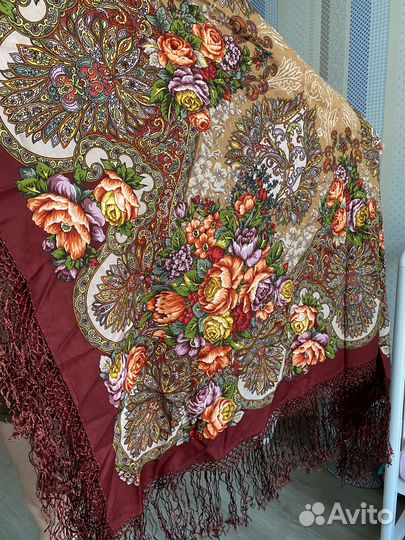Павлопосадский платок/шаль