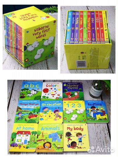 Набор книг Usborne Very First Words
