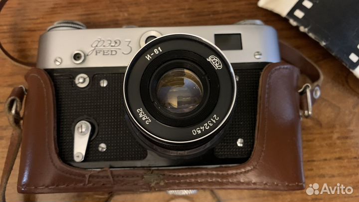 Пленочный фотоаппарат фэд 3