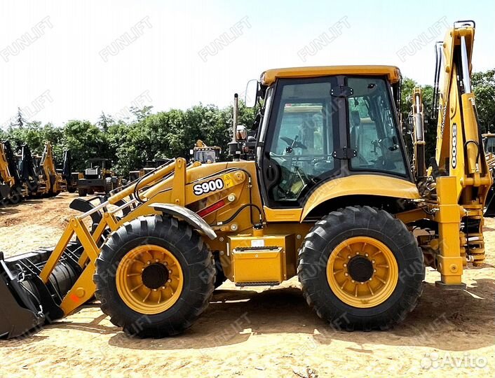Экскаватор-погрузчик Shanmon S900, 2023