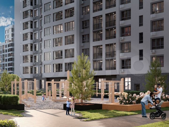 3-к. квартира, 95,5 м², 12/17 эт.