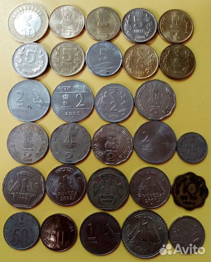 29 монет Индии
