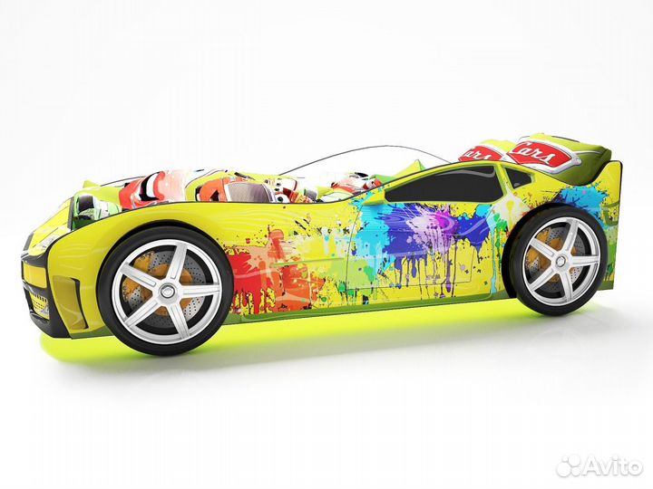 Кровать машина