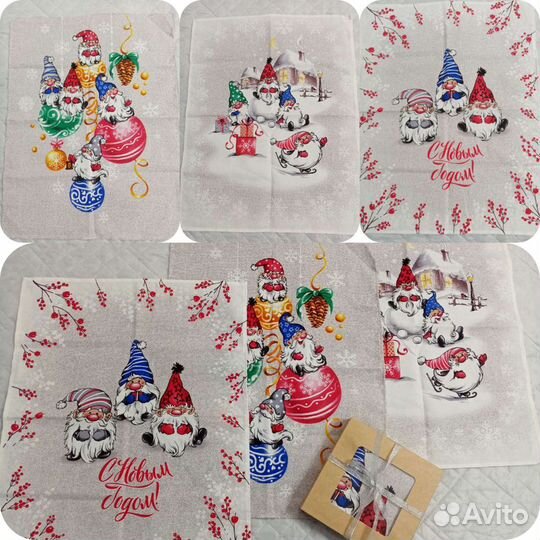 Кухонное полотенце Лён новое