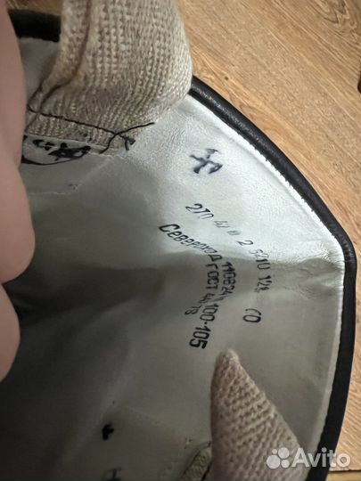 Сапоги офицерские хромовые СССР новые 1980 г