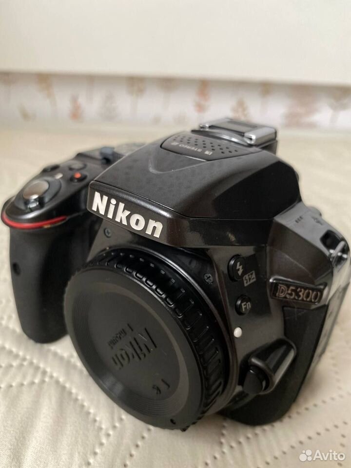 Зеркальный фотоаппарат nikon d5300 + 3 объектива