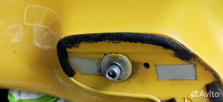 Спойлер на honda fit