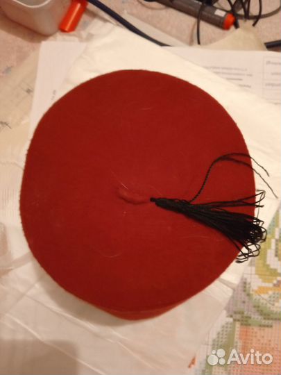 Феска.Турецкая фольклорная шапочка