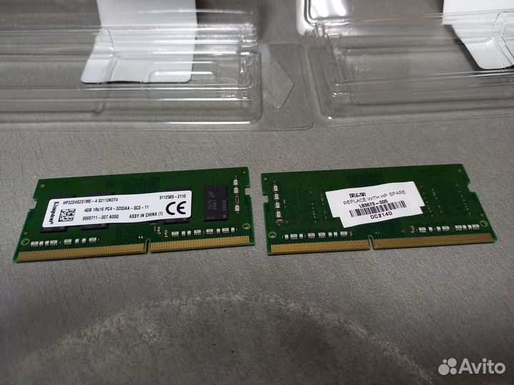 Оперативная память Kingston SO-dimm DDR4 4Gb 3200M