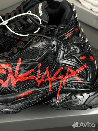 Кроссовки balenciaga runner graffiti