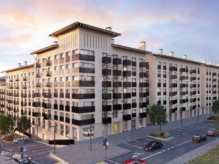 1-к. квартира, 38,3 м², 4/7 эт.