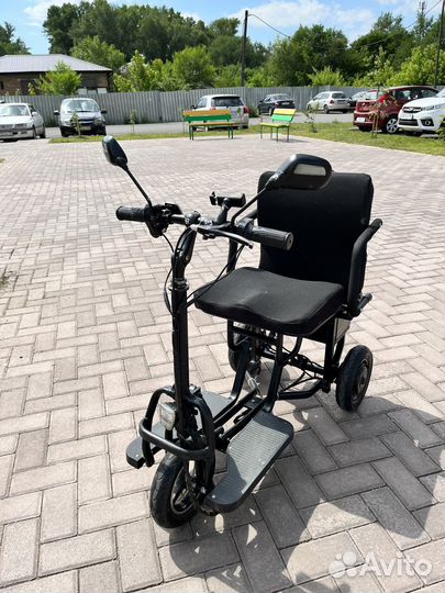 Электротрицикл складной