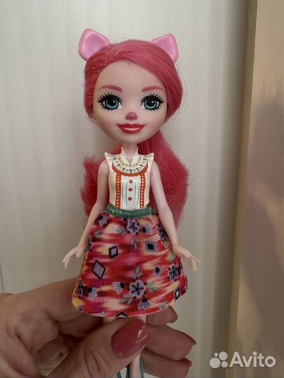 Набор Enchantimals Купание Свинки с поросятами