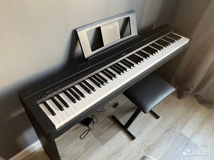 Цифровое пианино Yamaha P-45 полный комплект