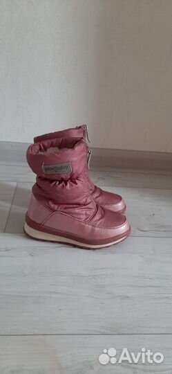 Сапоги зимние дутики для девочки