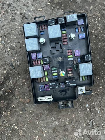 Блок предохранителей авео т300