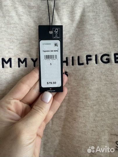 Tommy hilfiger свитшот женский