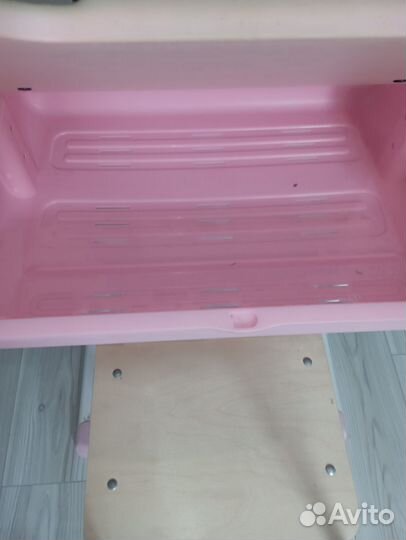 Растущая парта и стул бу